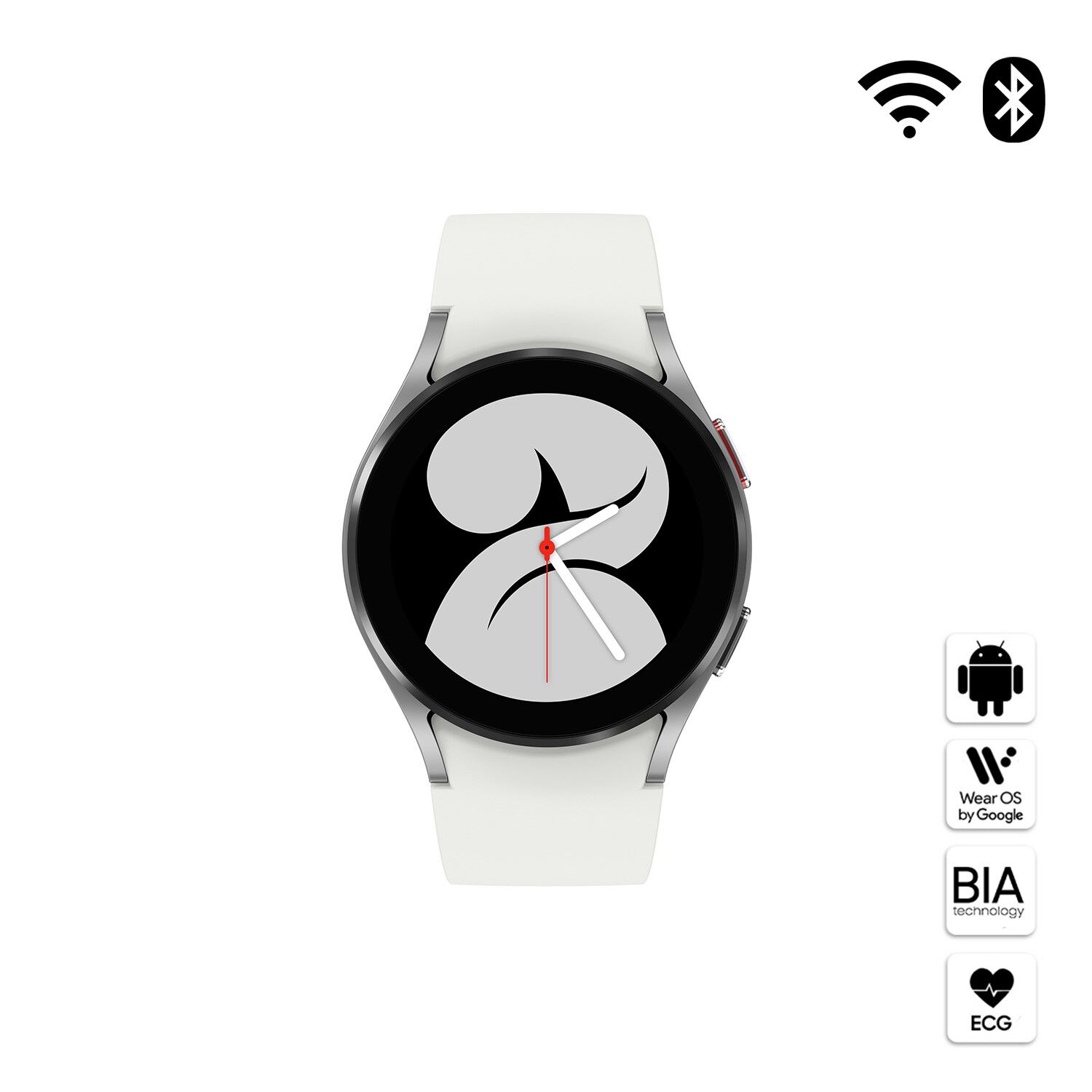 Smartphone Samsung Galaxy S21 FE 128GB GRAY + Galaxy Watch4 40 mm Silver image number 2.0
