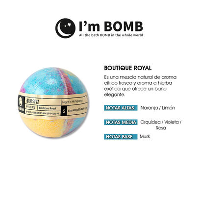 Bomba De Tina Efervescente Boutique Royal 120g Im Bomb