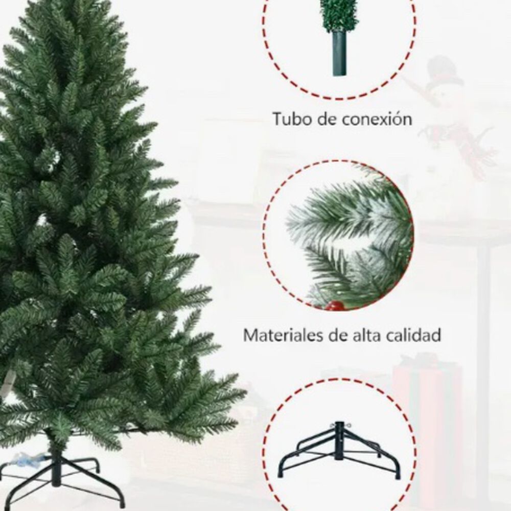 &Aacute;rbol De Navidad De 1 Metro 80 Cm image number 4.0