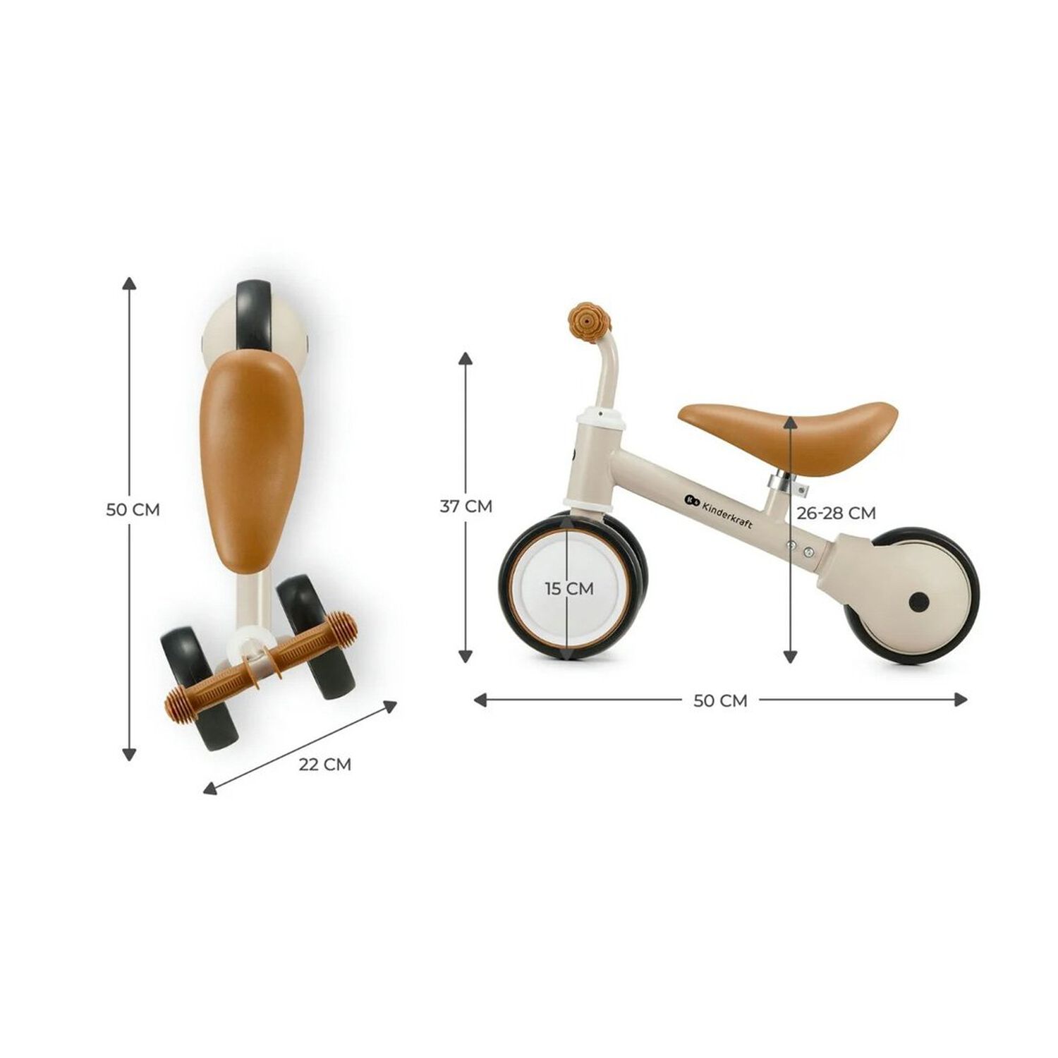 Triciclo Cutie Light Beige image number 6.0