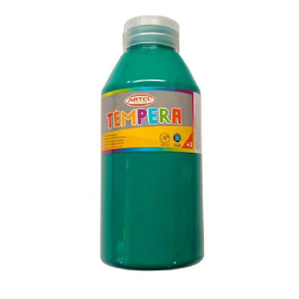 Frasco 500ml Tempera Verde Osc 54 image number 1.0
