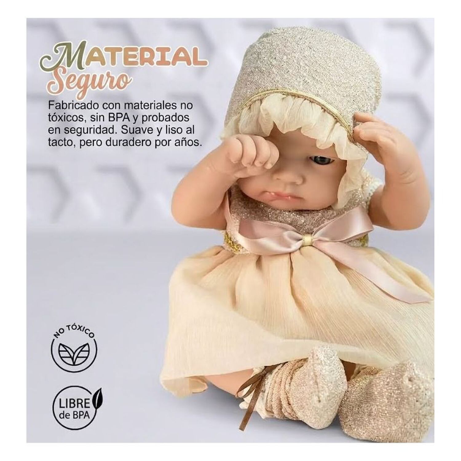 Mu&ntilde;eca De Juguete Beb&eacute; Realista image number 2.0