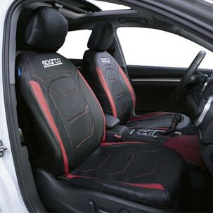 Fundas Cubreasiento Sparco Universal Negro Poliester 406- Sp