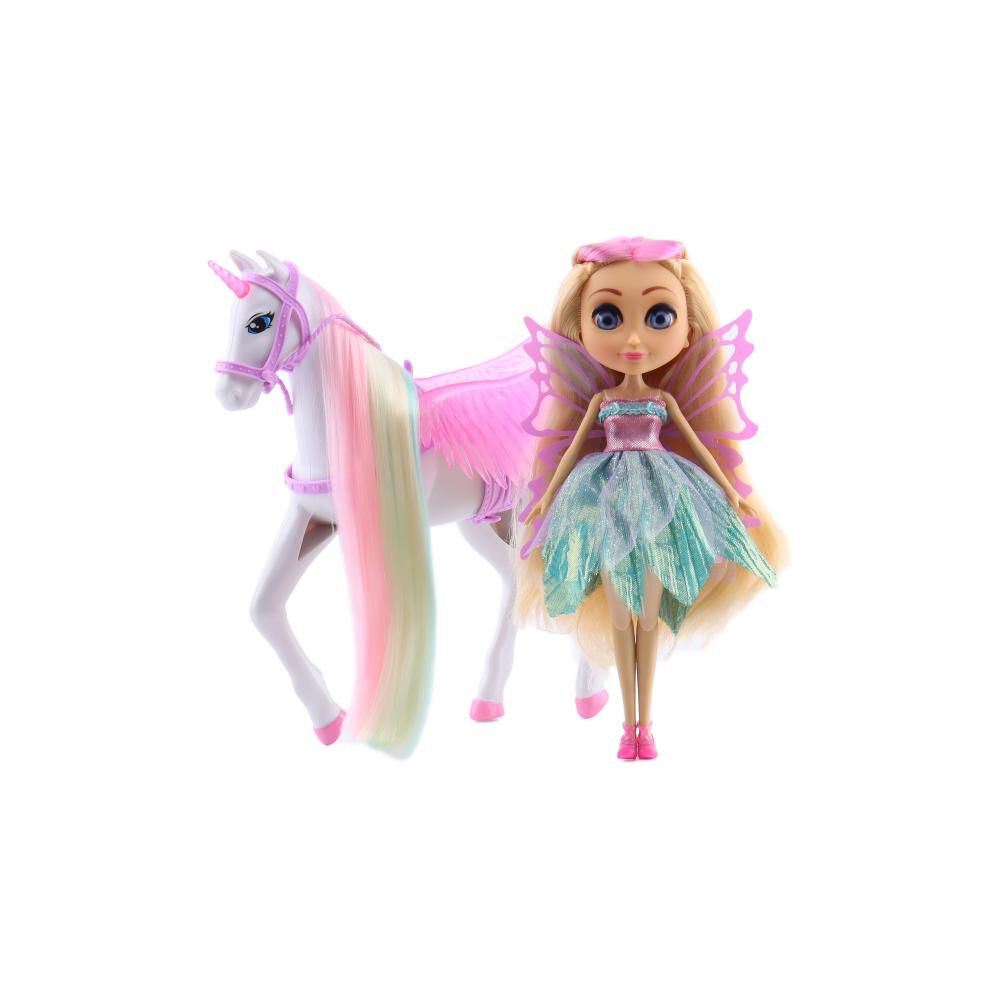 Muñeca Little Bebops 10 Inch Con Unicornio Happy Line image number 3.0