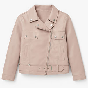 Chaquetas Biker Ecocuero Para Niños