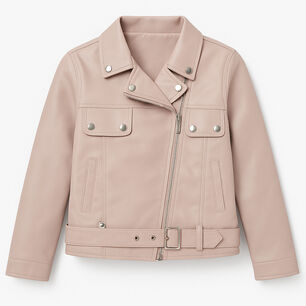Chaquetas Biker Ecocuero Para Ni&ntilde;os