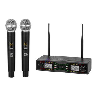 Micr&oacute;fonos Inal&aacute;mbricos Uhf Dual 50m Recargables Usb C - Ps