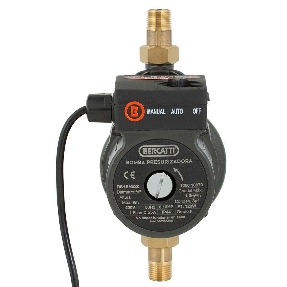 Electrobomba Presurizadora 0,13 Hp 120w image number 1.0