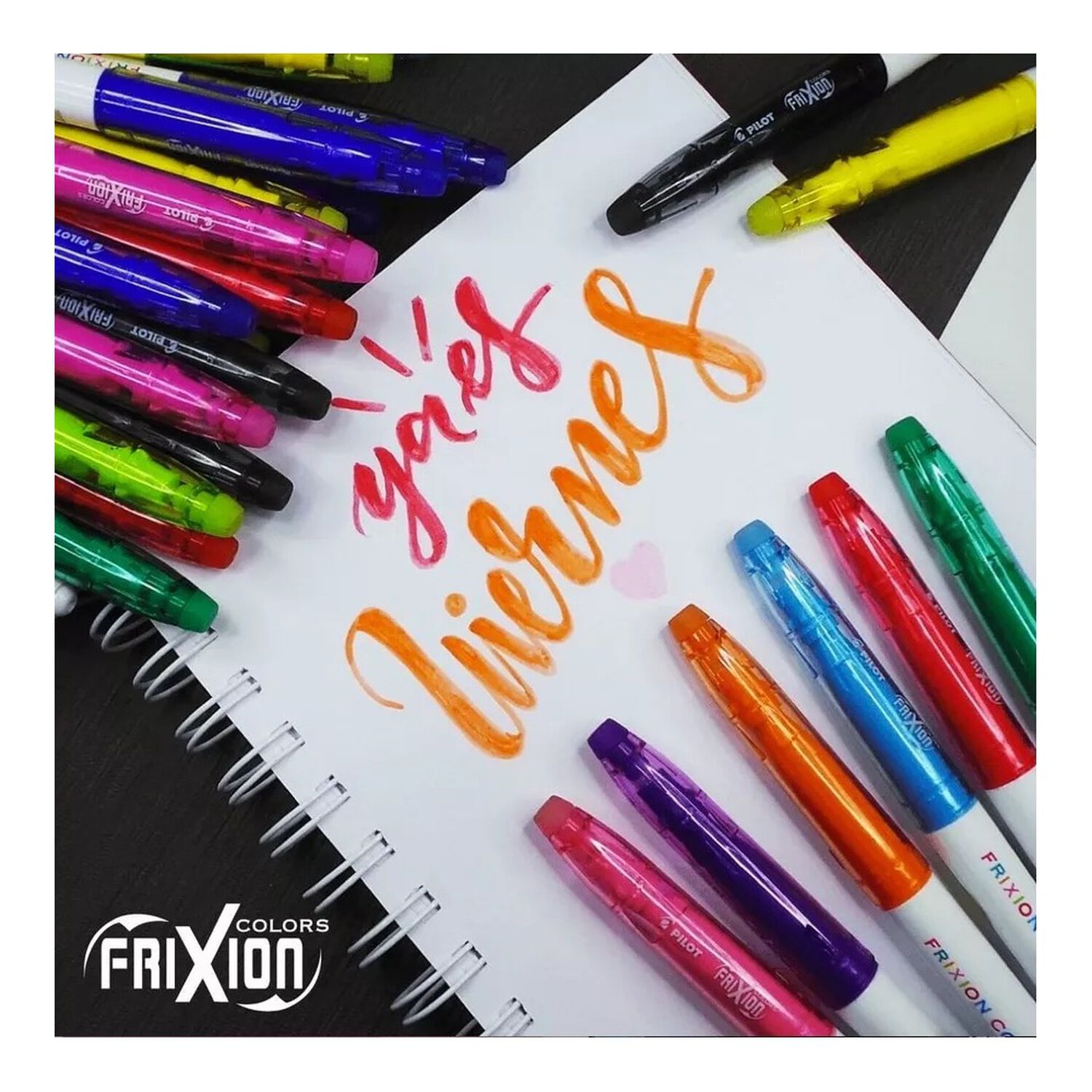 Marcador Pilot Frixion Colors Set 12u image number 4.0