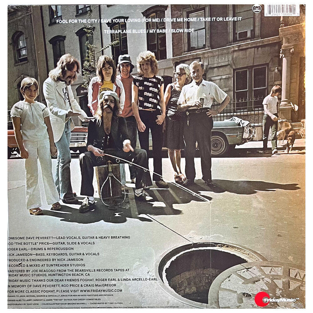 Foghat - Fool For The City (gold Vinyl) | Vinilo image number 2.0