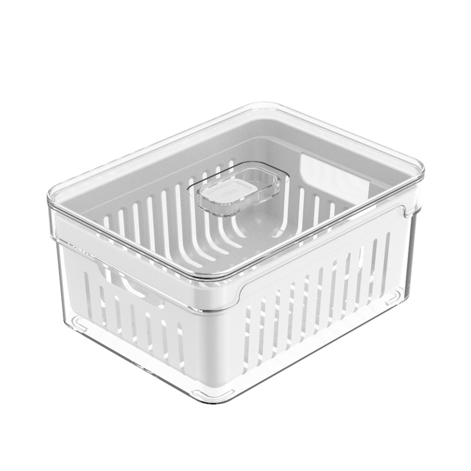 Organizador De Refrigerador Con Cesta Clear Fresh 2,2 Lt image number 0.0