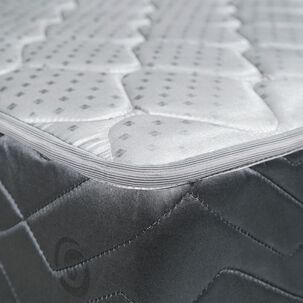 Cama Europea Celta Cadiz / 1.5 Plazas / Base Normal + Velador