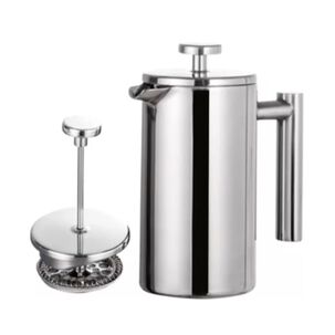 Cafetera Manual Prensa Francesa Para Cafe - Acero Inoxidable