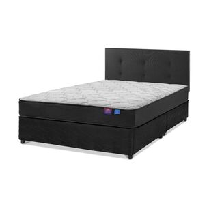 Cama Americana Flex Therapedic Plus / 2 Plazas / Base Dividida + Respaldo