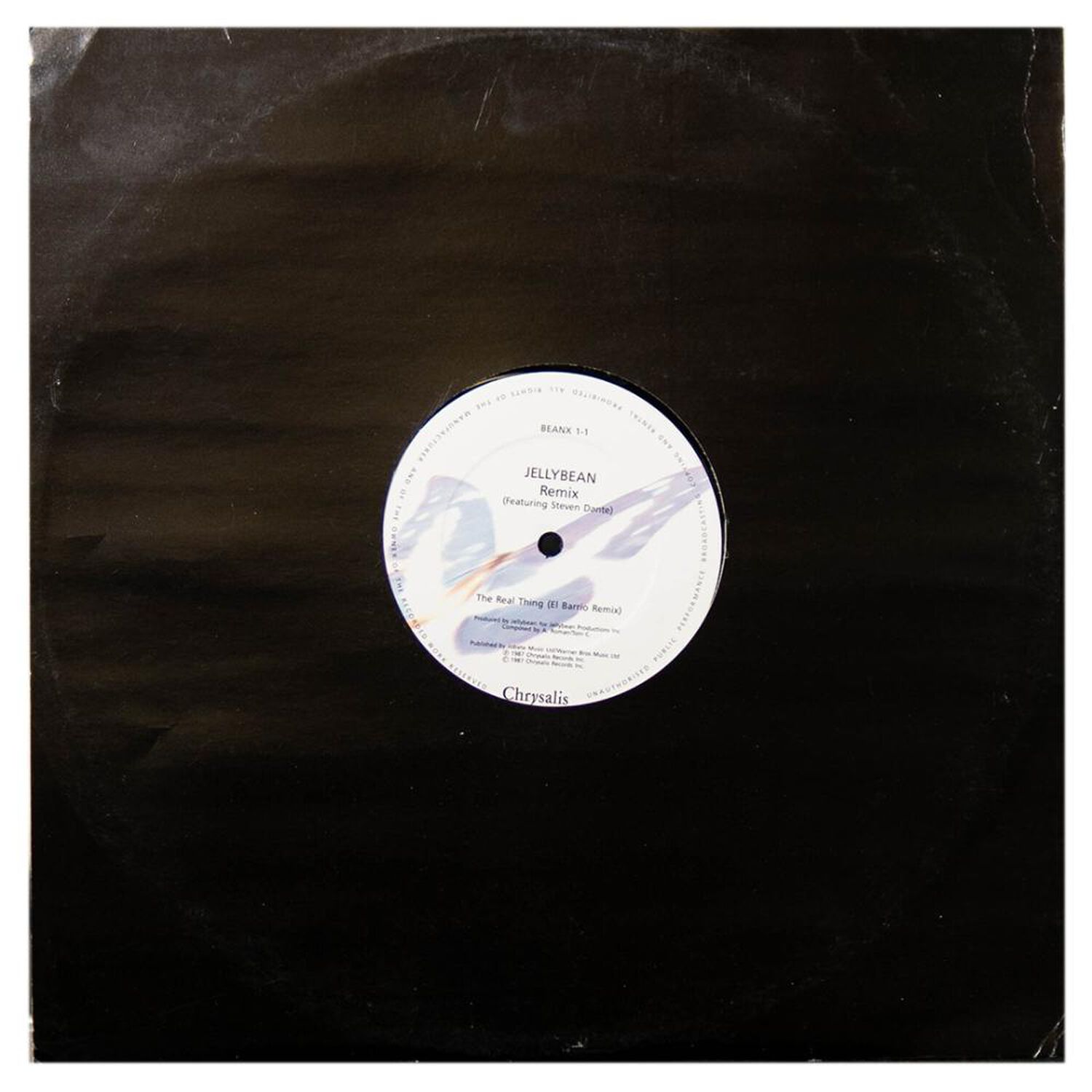 Jelly Bean - The Real Thing (remix) | 12" Maxi Single Usado image number 0.0