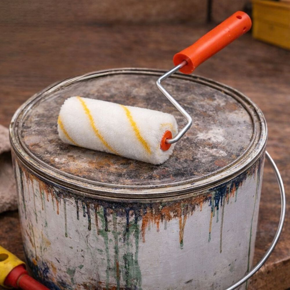 Set 12 Rodillos Chiporro Mango Plastico 10x30cm Para Pintar image number 2.0