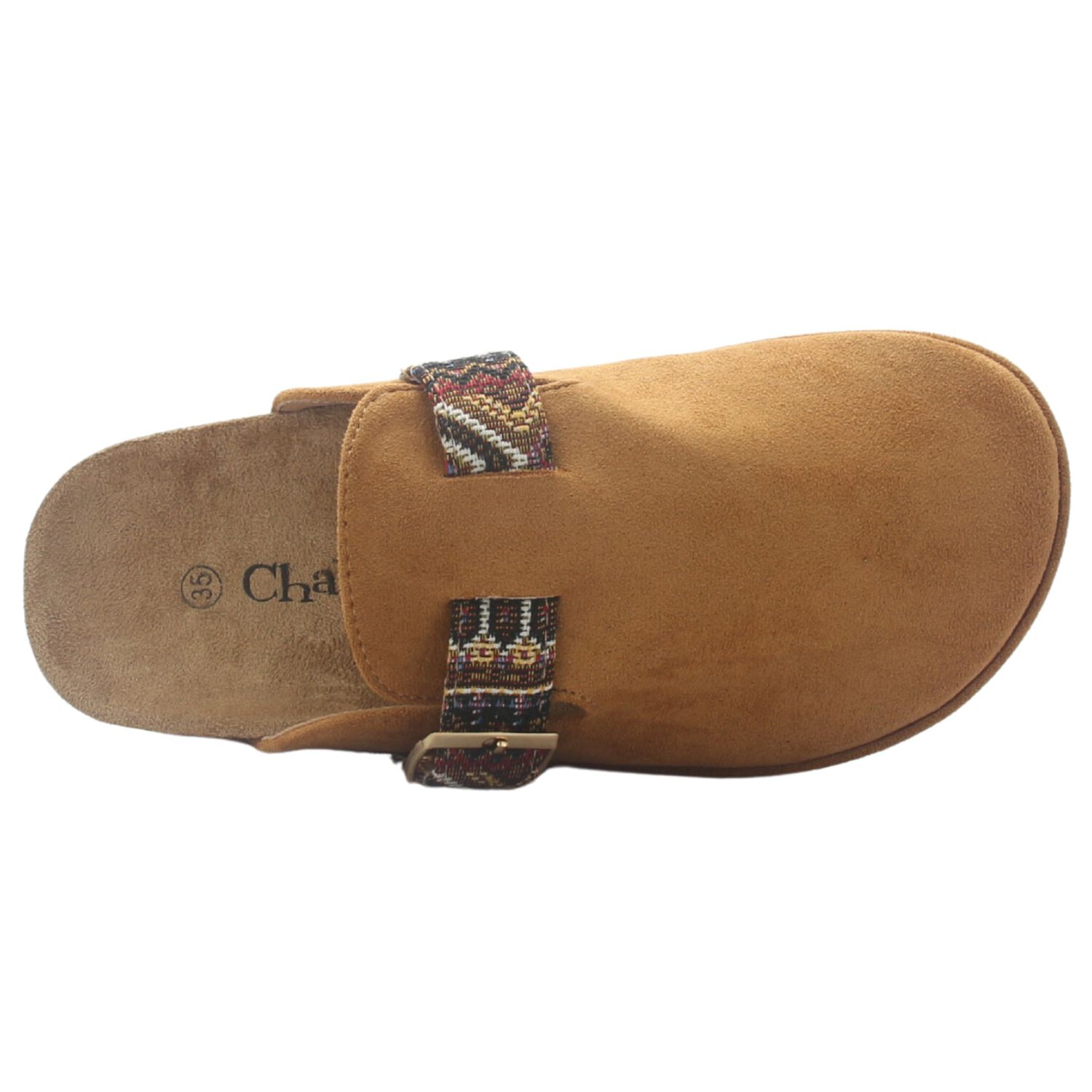 Zapato De Mujer Camel Casual Chalada Risco-3 image number 4.0