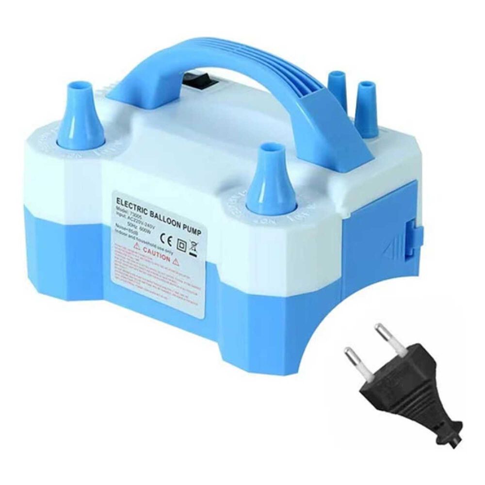 Inflador Globos Electrico Con 2 Inyectores Para Fiestas 600w image number 0.0