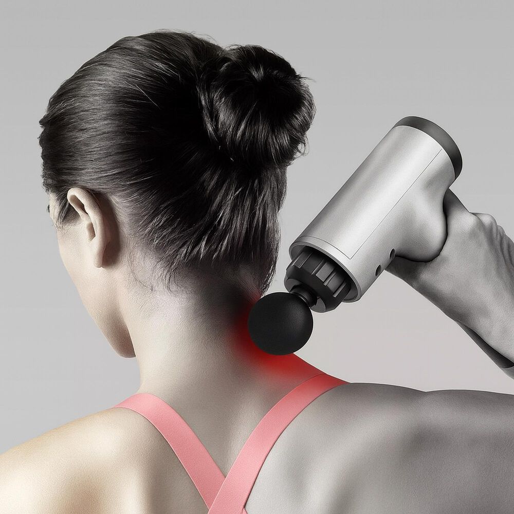 Pistola Masajeadora Corporal Port&aacute;til Relajaci&oacute;n Muscular image number 4.0