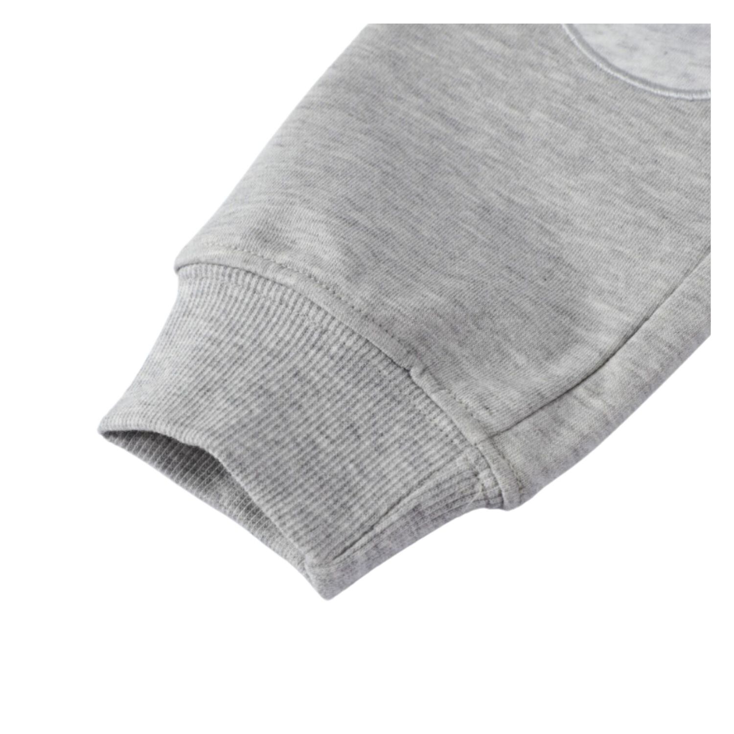 Pantal&oacute;n Buzo Ni&ntilde;o 100% Algod&oacute;n Jump Kids Gris Claro Tiburones image number 5.0