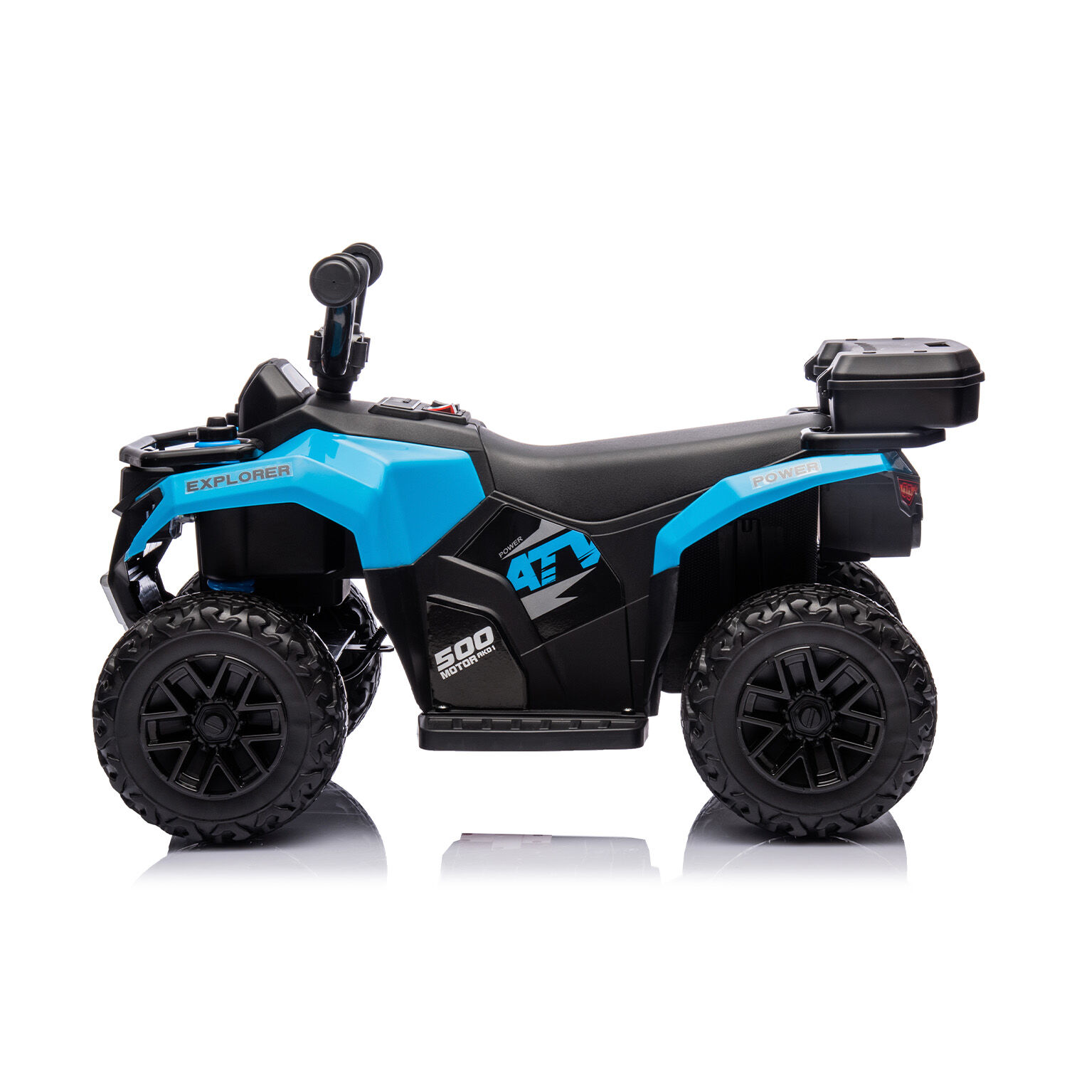 Cuatrimoto A Bater&iacute;a Quad Sx Azul Bebesit image number 6.0