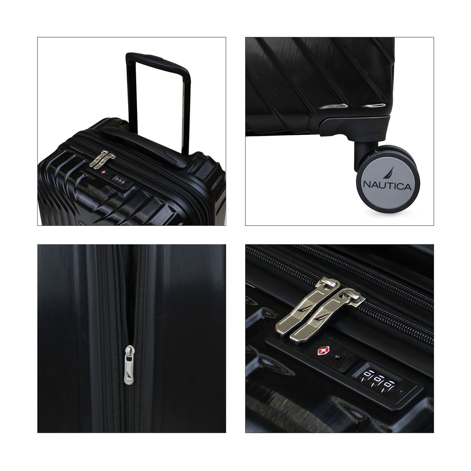Pack 2 Maletas S+m Nautica San Blas 10kg Y 20kg Negra image number 2.0