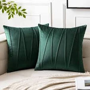 Set De 2 Cojines Velvet Zigzag De Terciopelo
