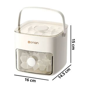 Nevera Portatil Cubeta 24 Hielos Con Dispensador