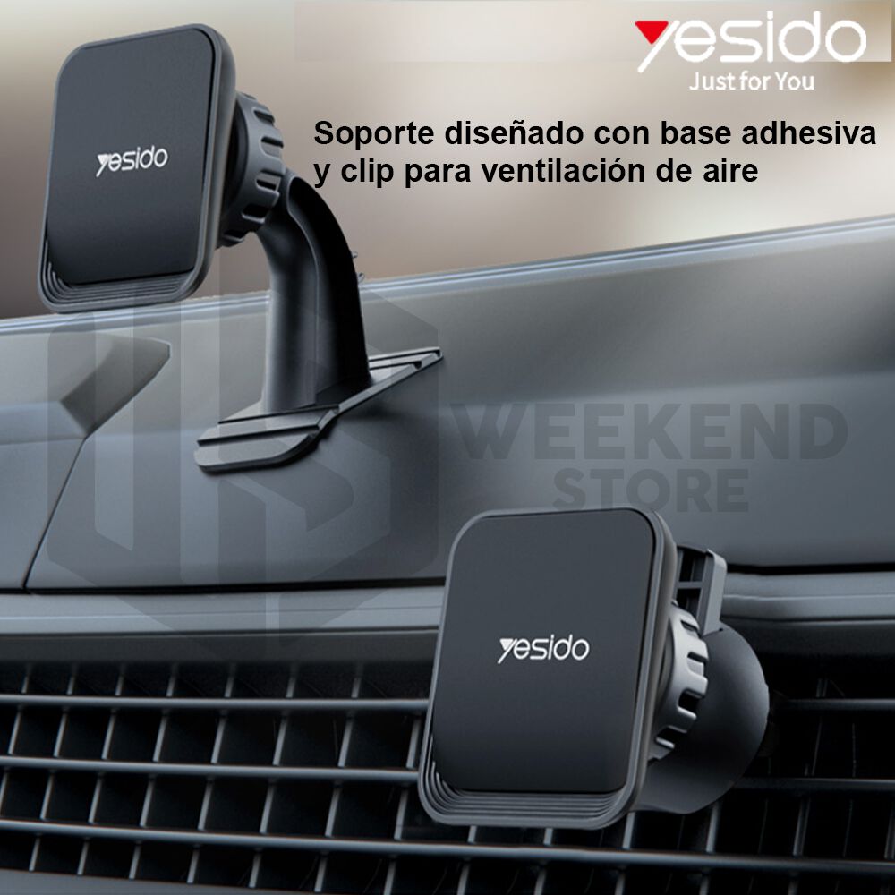 Soporte Celular Auto Car Holder Moderno Yesido C110 image number 4.0