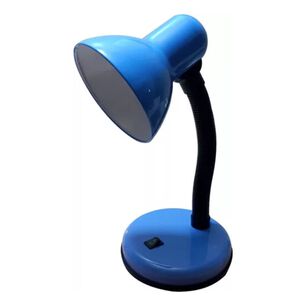 L&aacute;mpara Escritorio Led Flexible Direccional Base Luz Led Negro