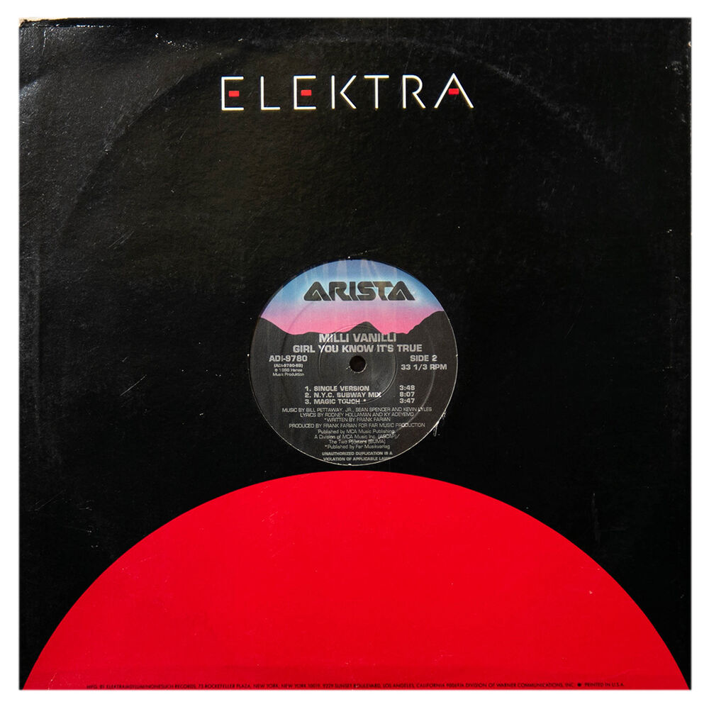 Milli Vanilli - Girl You Know It's True | 12" Maxi Single Usado image number 1.0
