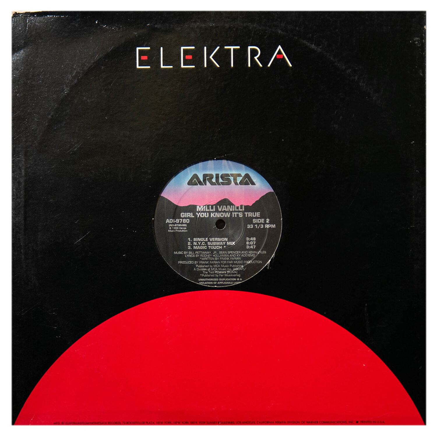 Milli Vanilli - Girl You Know It's True | 12" Maxi Single Usado image number 1.0