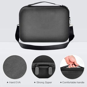 Funda Compatible Con Apple 2023 Mac Mini M2/mac Mini M1 Y Mac Mini, Organizador De Electr&oacute;nica Dura Para Accesorios - Negro