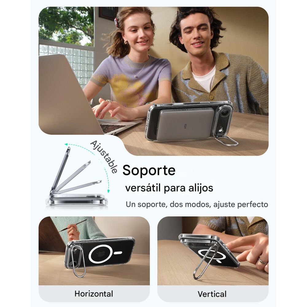 Para Iphone 17 Air - Carcasa Magsafe Con Soporte image number 4.0