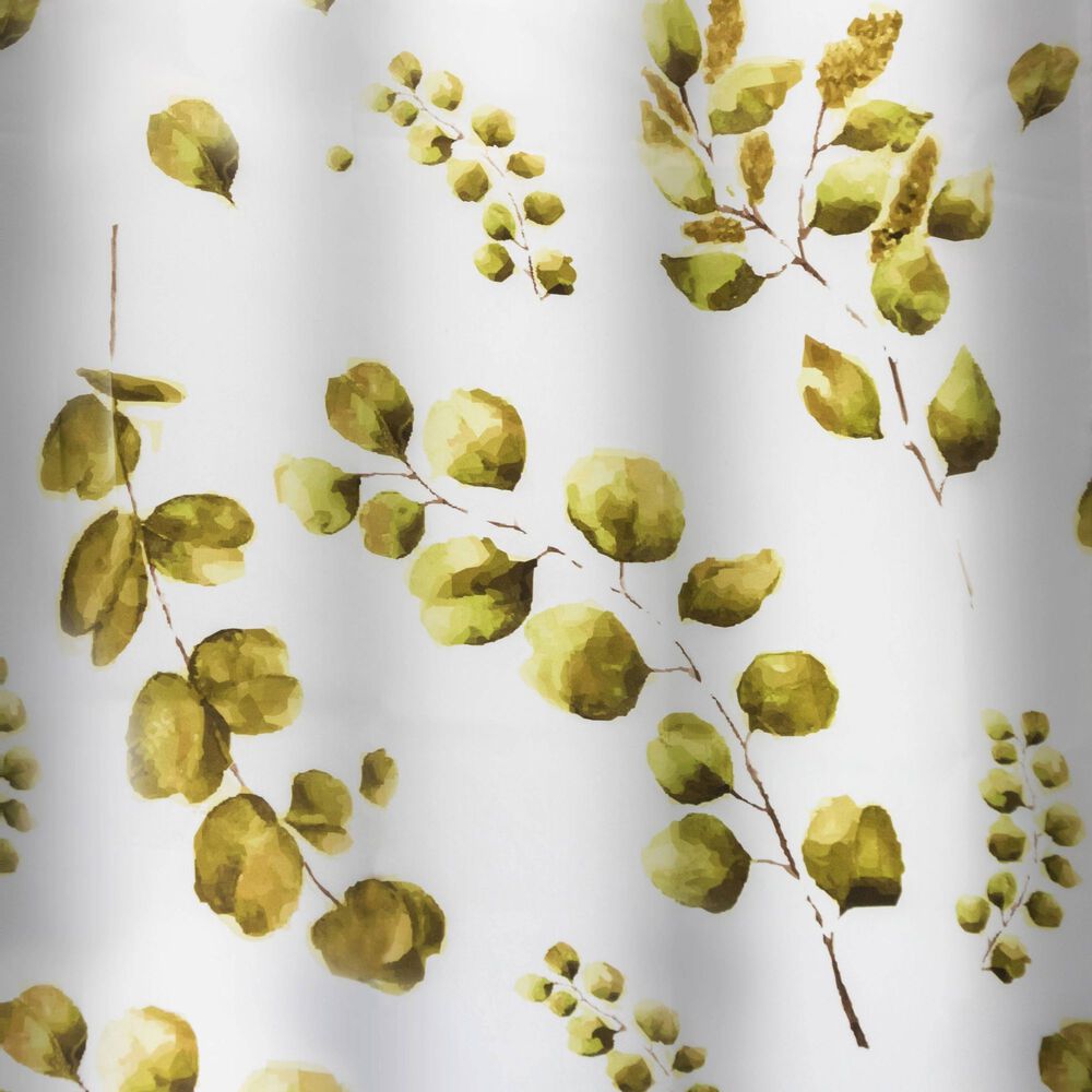 Cortina De Ba&ntilde;o Poly Eucalipto image number 1.0