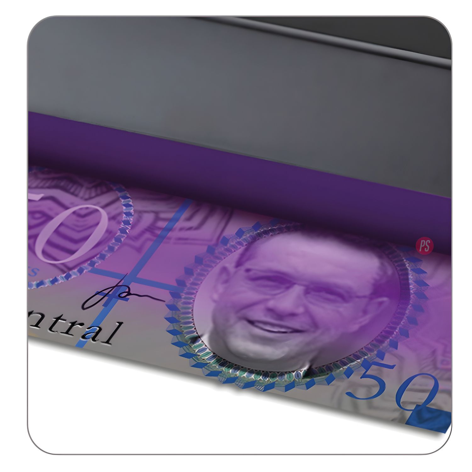 Detector De Billetes Falsos Uv 6w Profesional Negocios - Ps image number 1.0