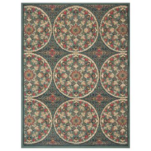 Bajada De Cama Jazmin Verde 50x90