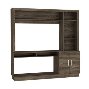 Estante Tv 55" Fm-041c - Caf&eacute; Oscuro