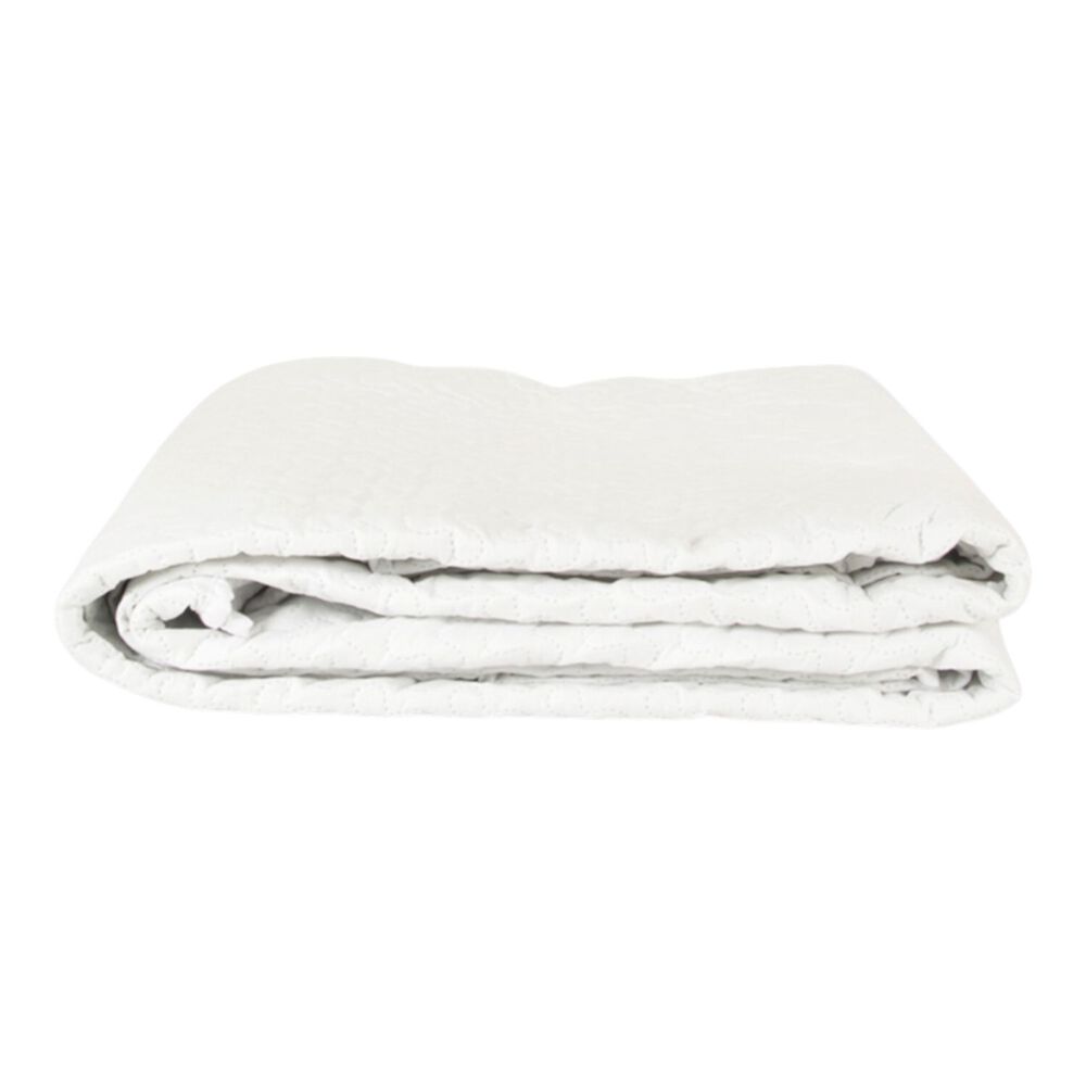 Cubrecama De Verano King Quilt + 2 Fundas De Almohada Cobertor Delgado Gris Oscuro image number 2.0