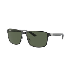 Lentes De Sol Negro Brillante Ray-ban
