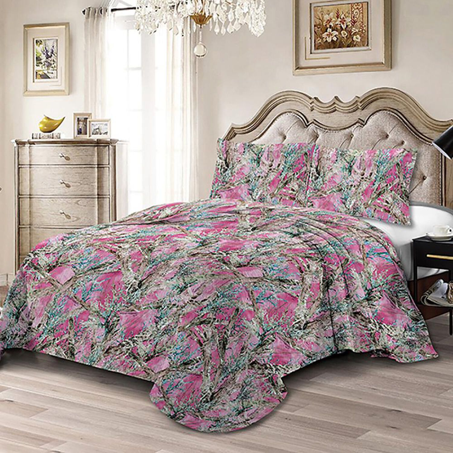 Quilt Illusions Fiora / 1.5 Plazas image number 0.0