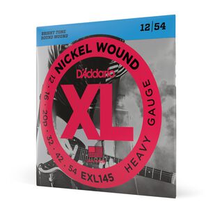 Set De Cuerdas Guitarra El&eacute;ctrica 12-54 Exl145 Daddario