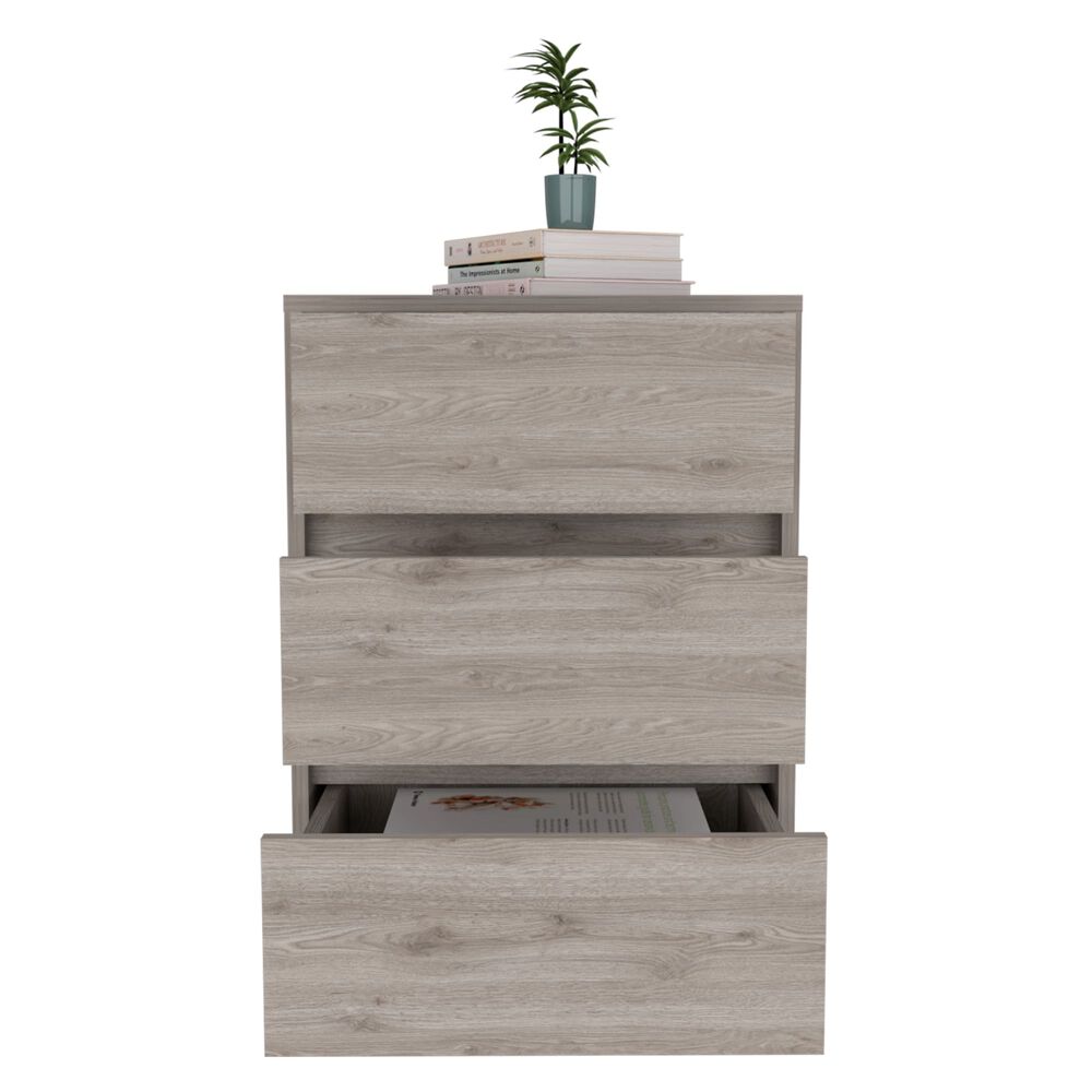Cajonera 3 Cajones Cafe Claro 66 Cm X 45,3 Cm X 46,4 Cm image number 2.0
