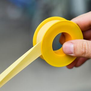 Cinta Tefl&oacute;n Amarilla Para Gas 1/2 Pulgada