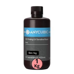 Resina Piel Clara Para Impresoras 3d 1000g Anycubic