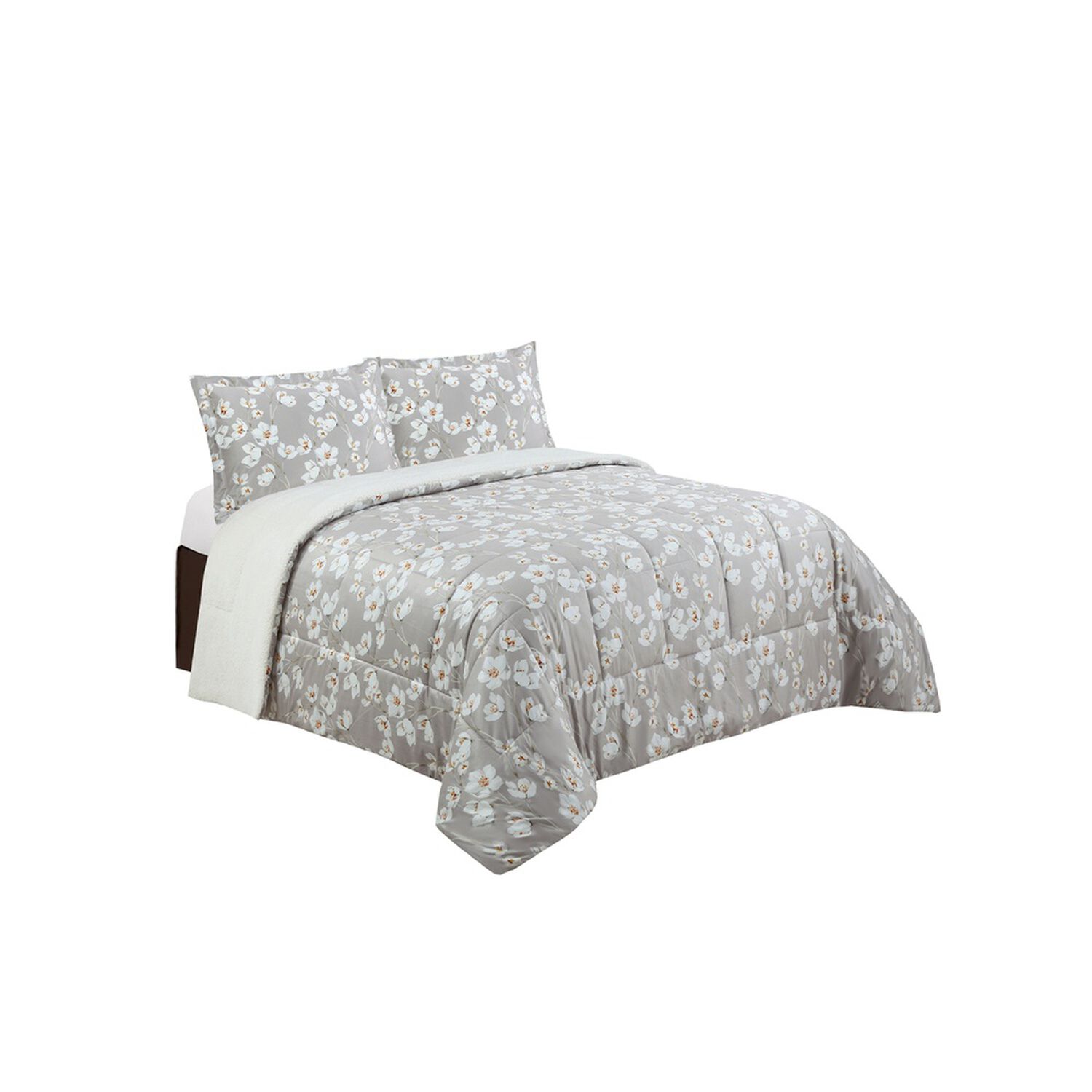 Plumon Andes Velvet Printed Magnolia King image number 1.0
