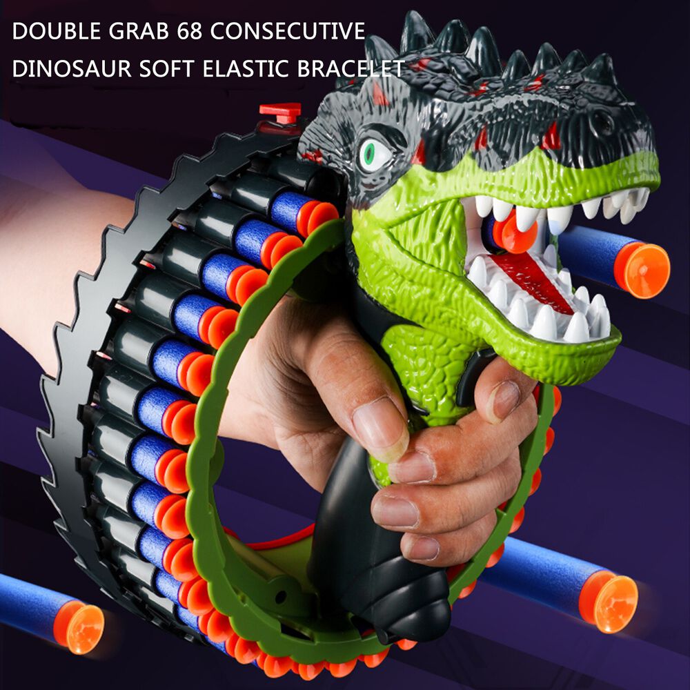 Juguete Lanzador Dardos Dinosaurio Para Niños image number 3.0