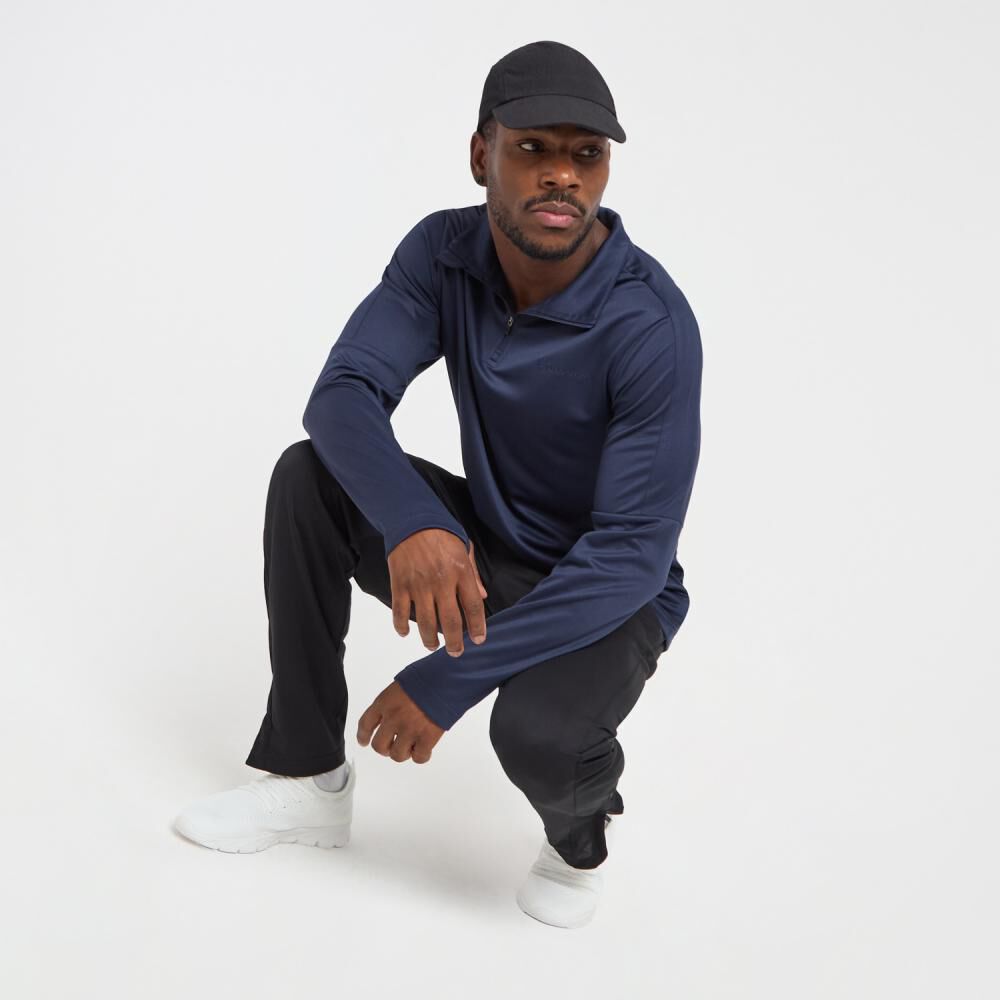 Poler&oacute;n Deportivo Bloque Color Regular Cuello Alto Hombre Pro Soccer image number 1.0