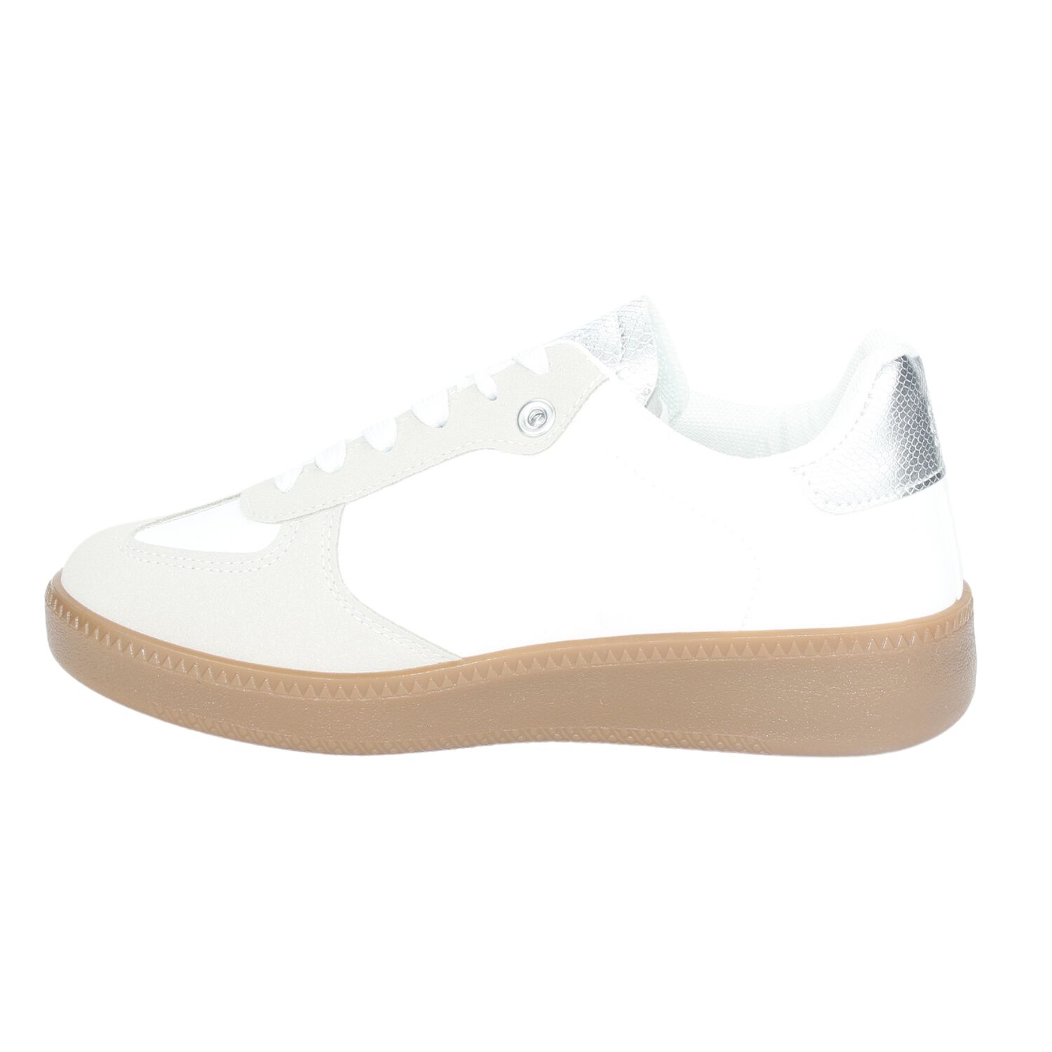 Zapatilla Chalada Mujer Antu-2 Blanco Plata Urbano image number 1.0