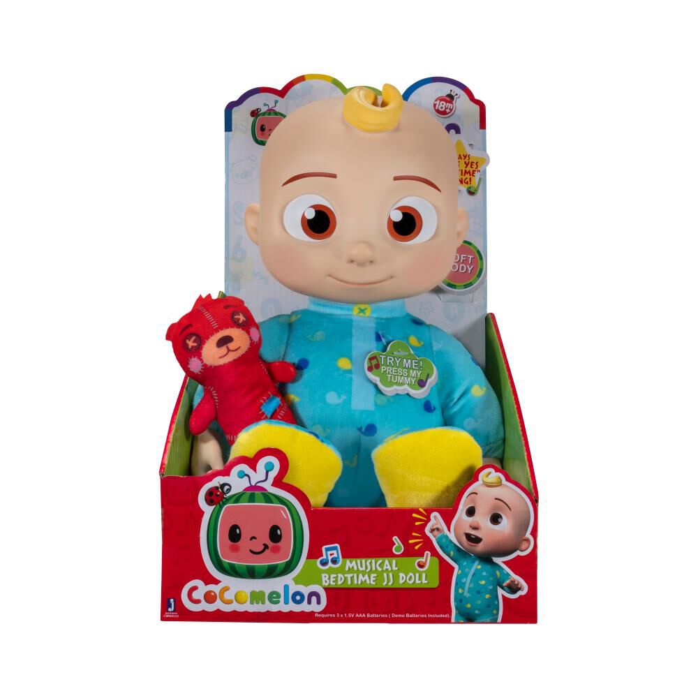 Peluche Musical Cocomelon Jj Bedtime image number 0.0